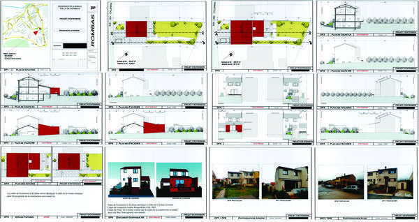Extension de maison et d'un préau